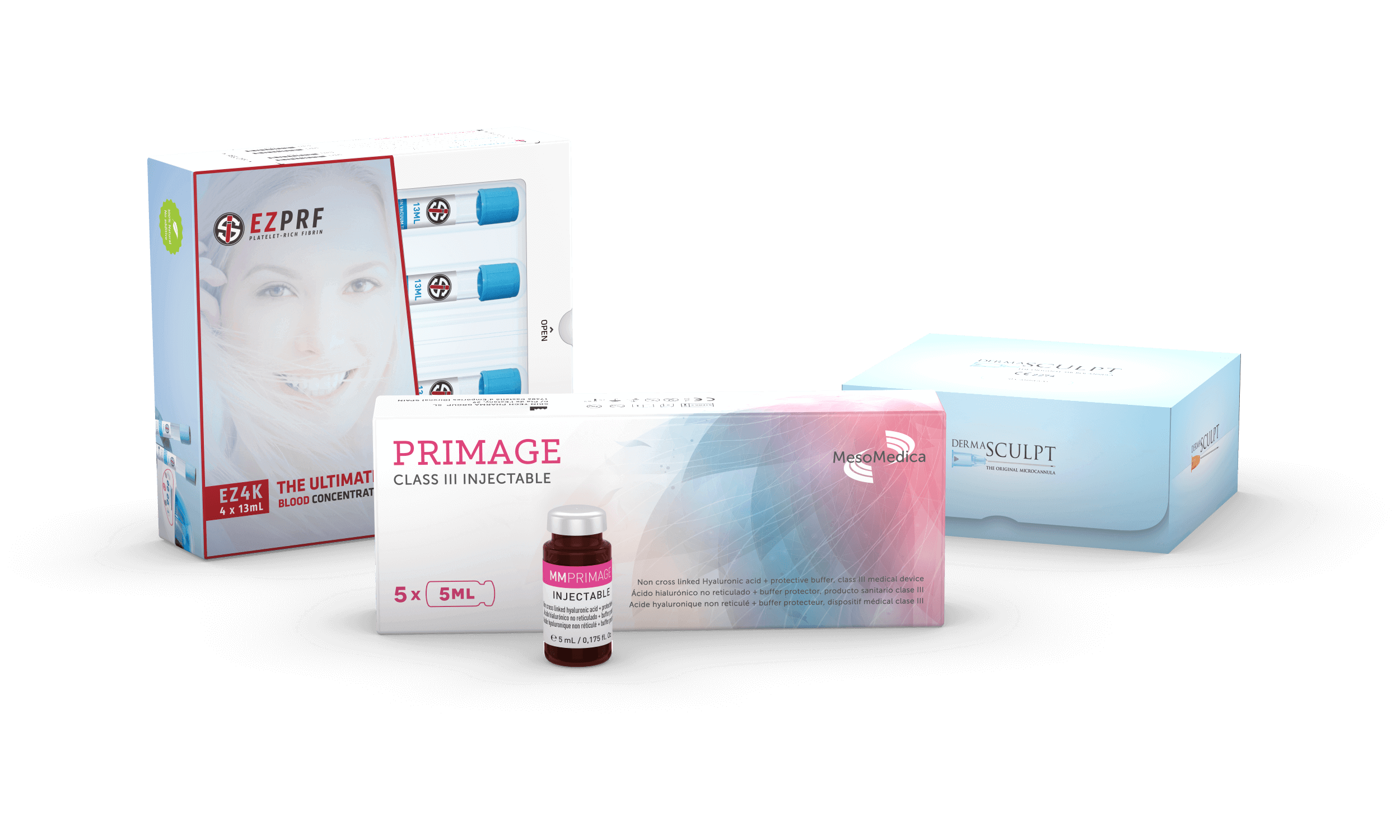 ezPRF, DermaSculpt, MesoMedica